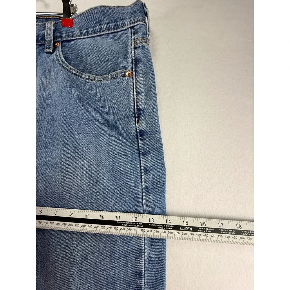 Levi's 550 Relaxed Fit Jeans Mens 42x26 Blue Denim Tapered Leg Medium Wash